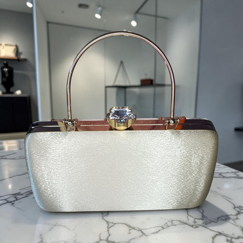 BEIGE COLOUR CLUTCH FOR WOMEN