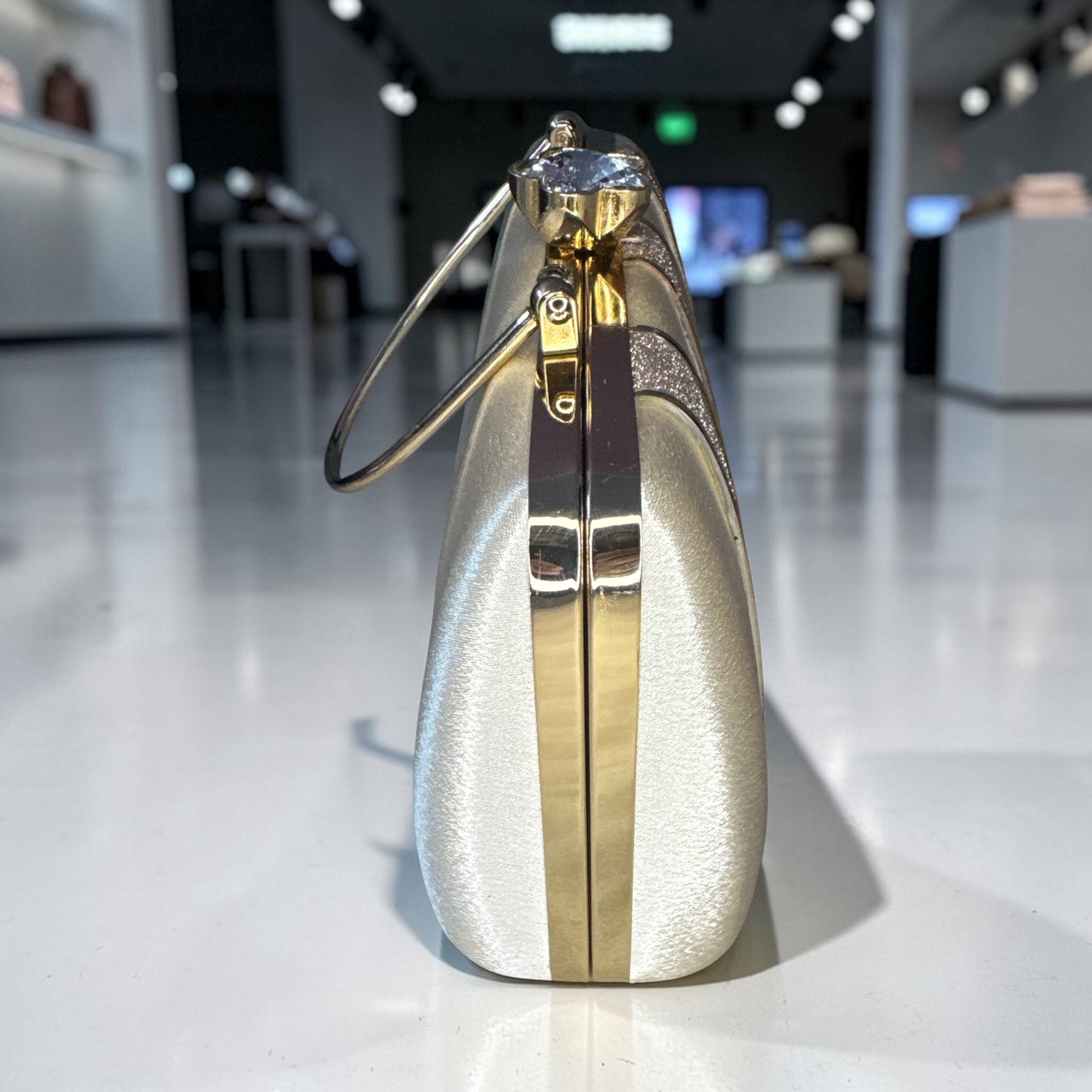 BEIGE COLOUR CLUTCH FOR WOMEN